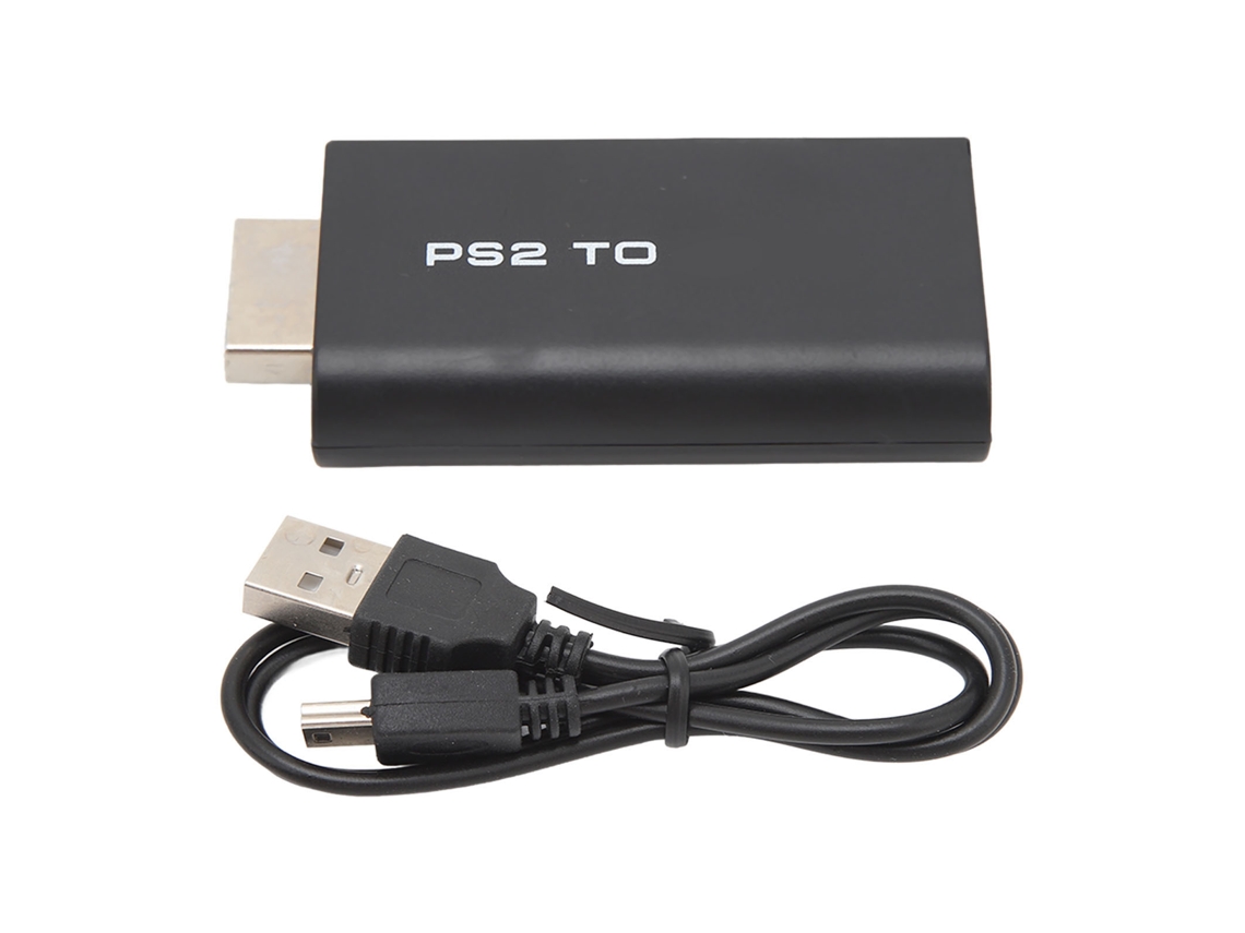 Conversor Ps2 Para Hd 5v 1080p Abs Multimídia Para Ps2
