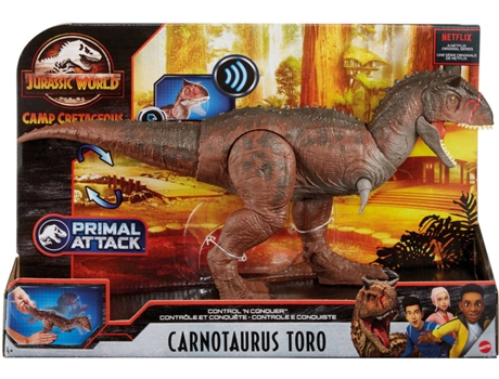 Figura de Ação  Carnotaurus Touro (Idade Mínima: ?4 Anos - 57.3 x 19.4 x 30 cm)