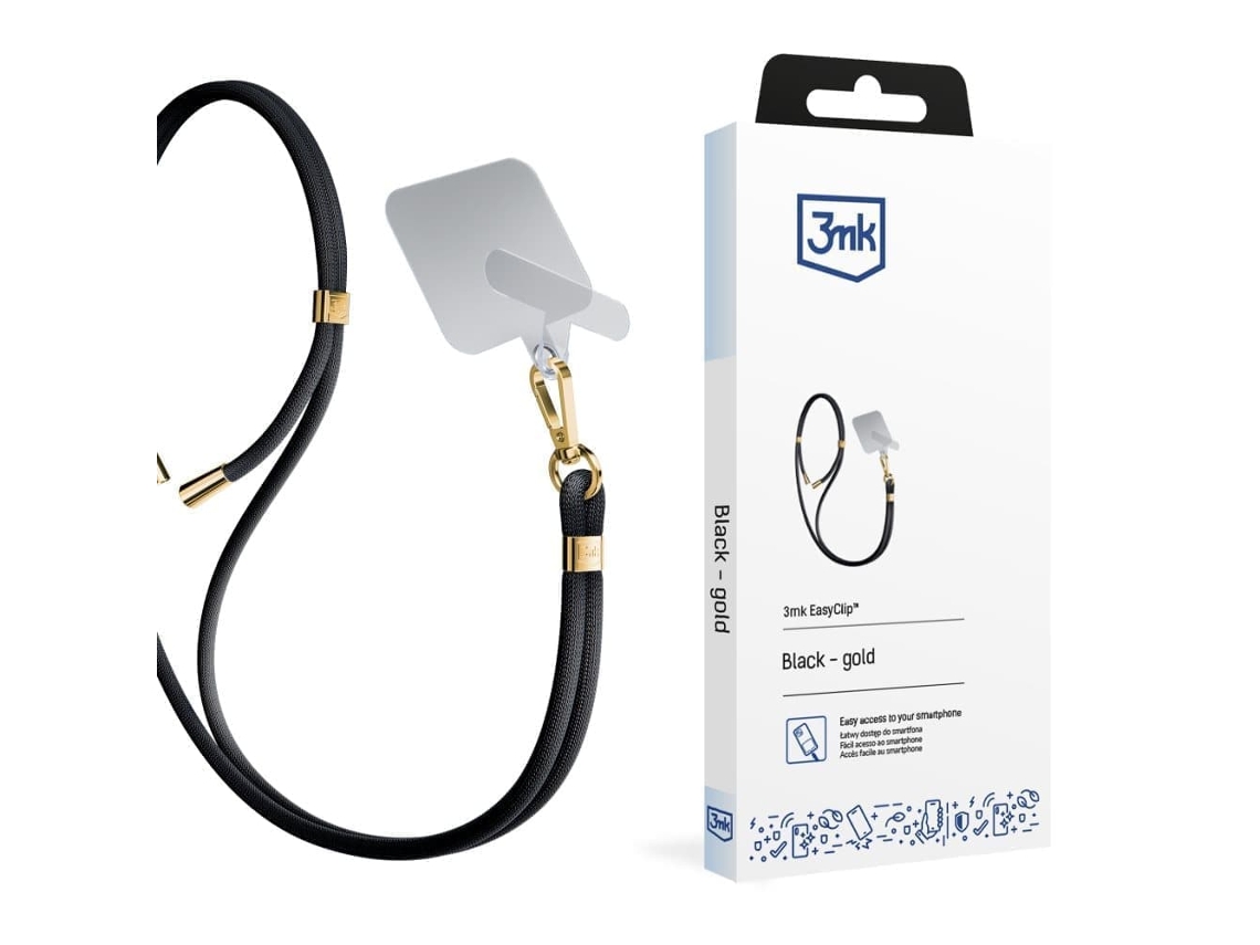 Acessórios Preto (dourado) - 3mk Easyclip