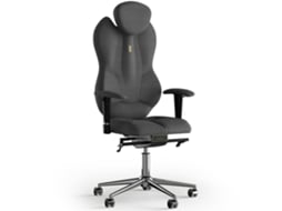 Cadeira de Escritório Ergonómica KULIK Tecido Grande (Azur - Cinzento -130x50x50cm)