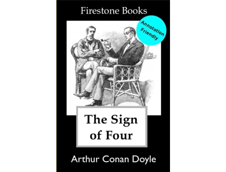 Livro sign of four de arthur conan doyle (inglês)
