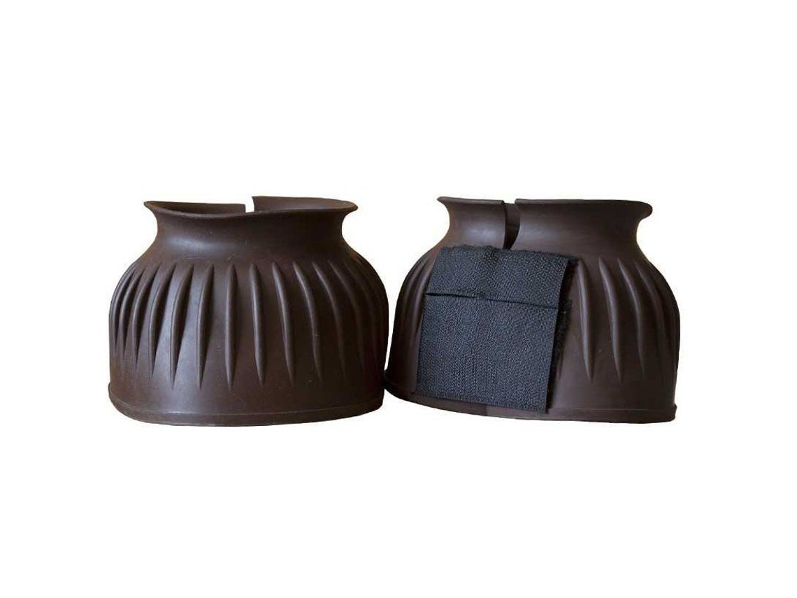 Abrir com Fechamento Sobre Botas de Alcance Velcro Castanho Smarjoman Distribucion