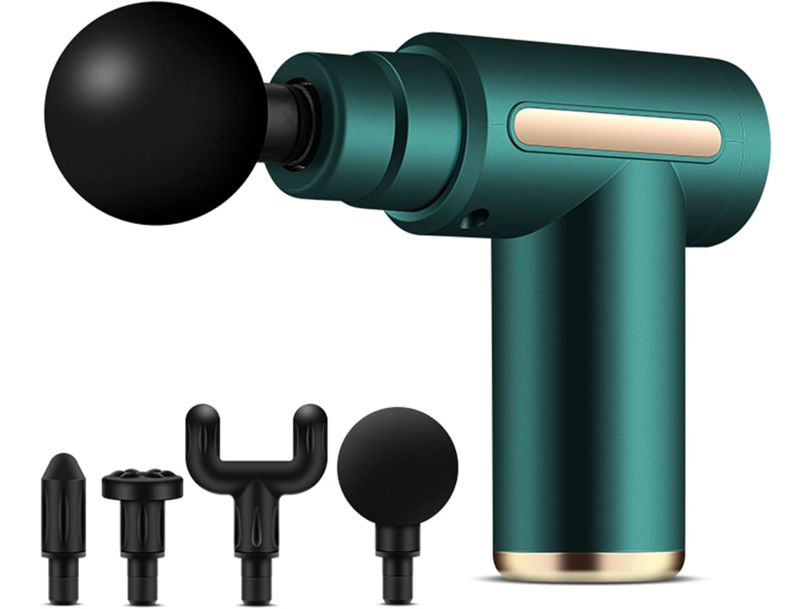 Pistola Portátil De Massagem De Tecido Profundo Massageador Muscular Portátil Para Alívio Da Dor Corporal Completa Ideal Para Viagens Ver Lalamoli