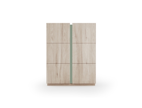 Sapateiro HERDASA Hessa Carvalho, Verde (90 x 95 x 35 cm)
