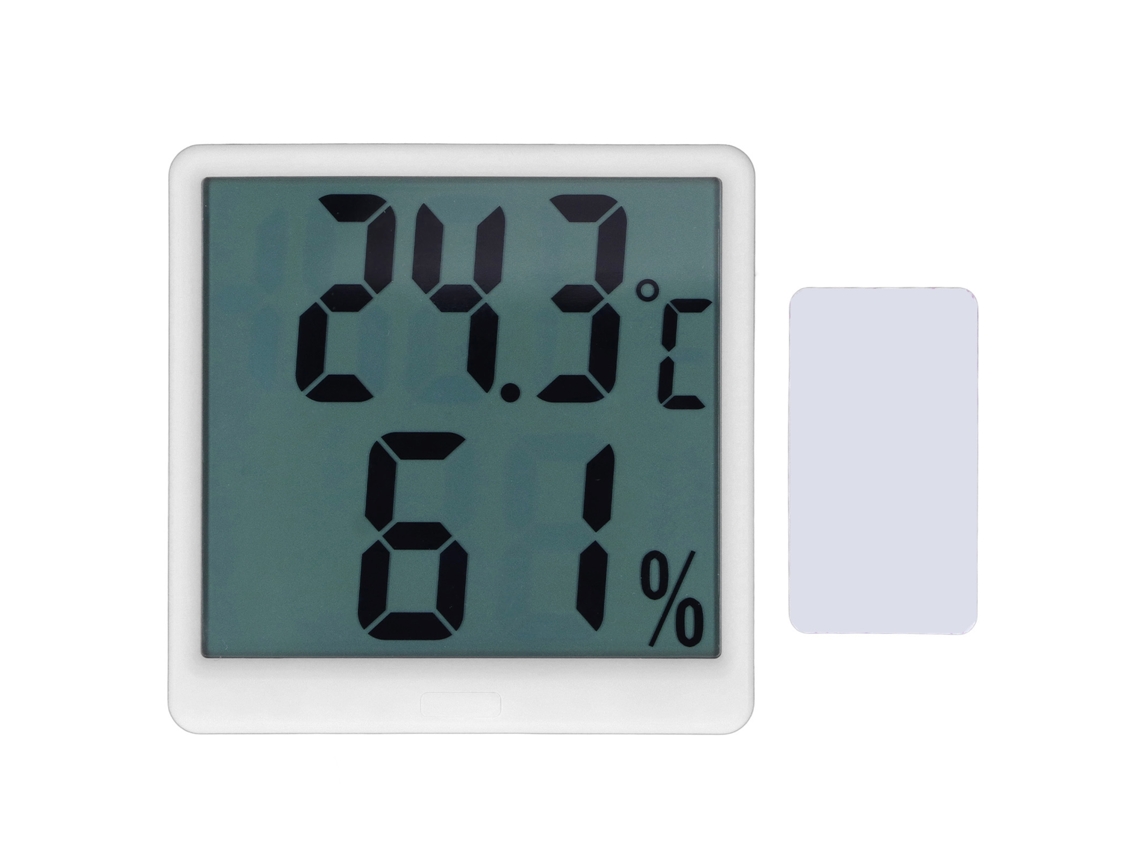 Sensor de Temperatura e Umidade WiFi Tuya, Monitoramento Remoto, Alexa, Google Home, Controle por Voz YURU