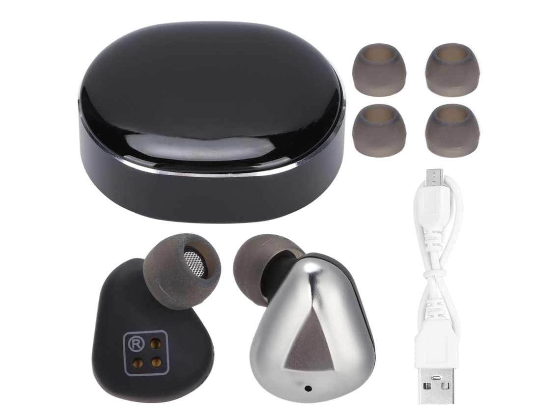 Fones de Ouvido Bluetooth 5.0 LAXISCREED com Redução de Ruído 6d e Estojo de Carregamento