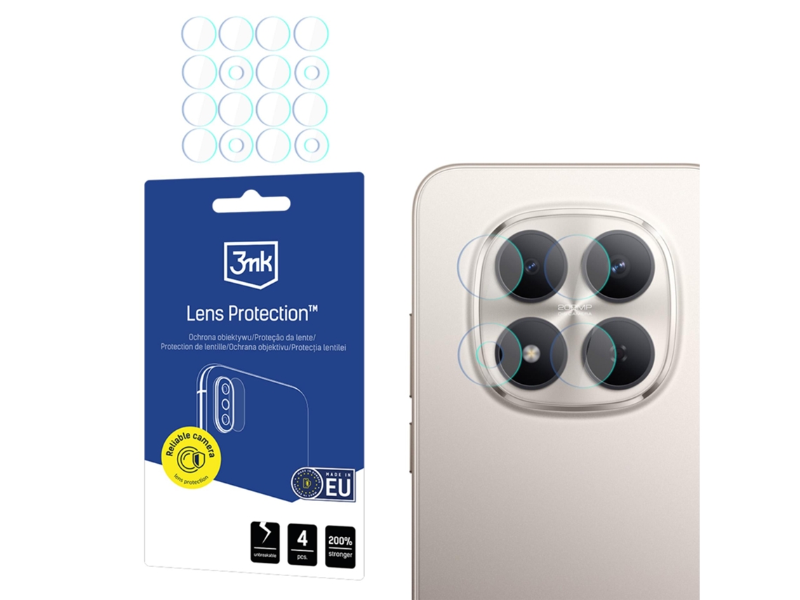 Protetor De Lente 3mk Para Xiaomi Redmi Note 15 Pro 5g - Proteção Óptica Da Câmera