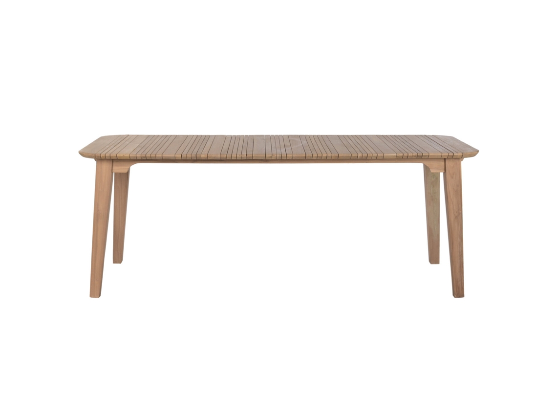 Mesa de Jantar em Teca Natural, 200x90x75cm ALEXANDRA HOUSE LIVING