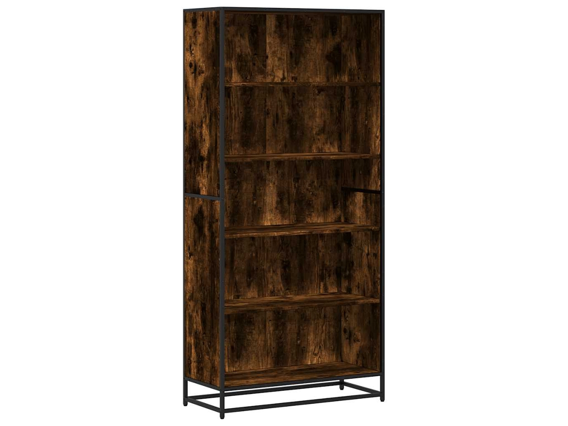 Bookcase, Bookcases Vidaxl Marrom Madeira Processada (n/a)