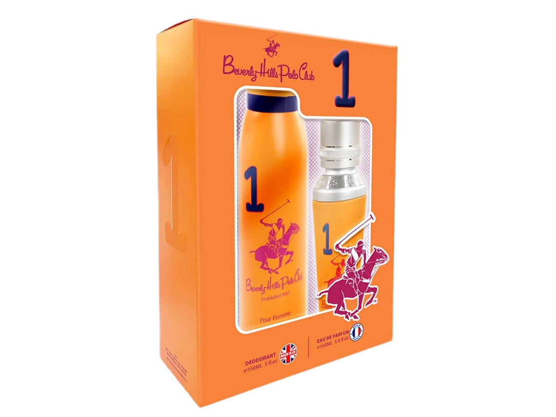 Womens Luxury Scent Set 100ml Eau De Parfum 150ml Deodorant BEVERLY HILLS 90210
