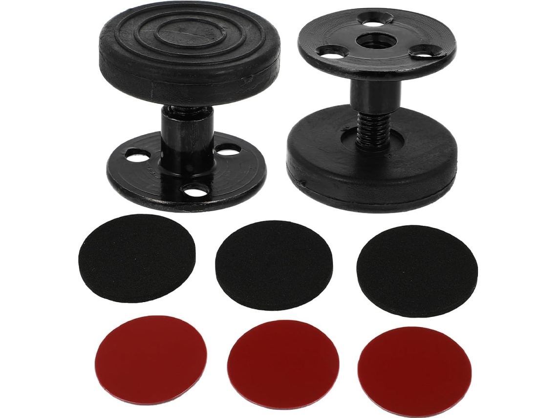 Conjunto de 2 Estabilizadores Cabeceira Metal Ajustáveis para Redução Ruído e Função Anti Oscilação. CHABERLU