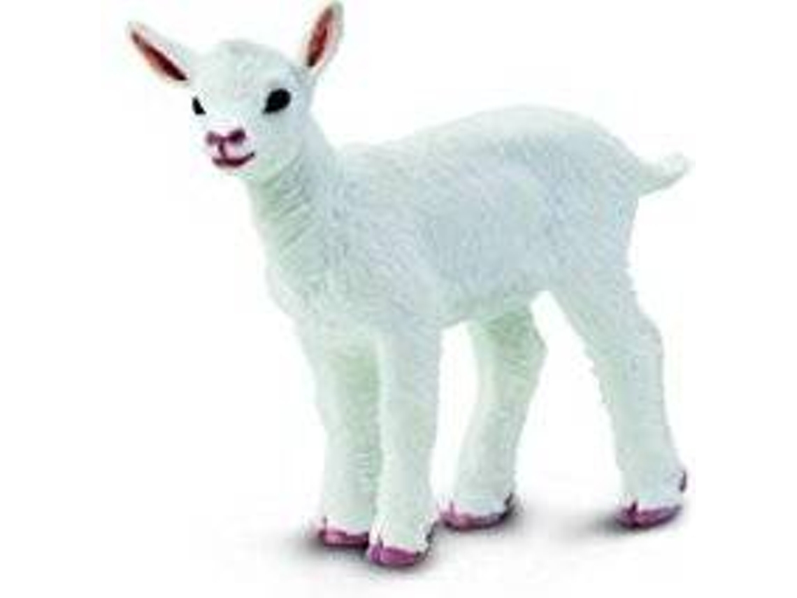 Figura de Brincar SAFARI. Cabra Branca