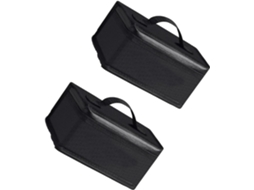 Bolsas Protetoras Para Baterias Resistentes Ao Fogo, Com Fecho Duplo De Zíper Seguro, Bolsa De Alta Segurança