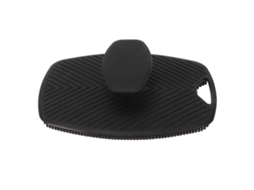 Escobilla De Baño De Silicona Negra Para Exfoliación Y Masaje