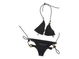 Conjunto de Roupas para Boneca 6 Conjuntos de Lingerie Preta Sensual