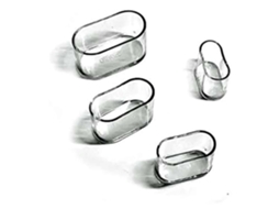 Protetores Para Pés De Cadeira E Móveis, 15 Peças, 15 X 30 Mm, Cor Transparente, Antirriscos, Ovais, Para Cadeiras, Mesas, Móveis
