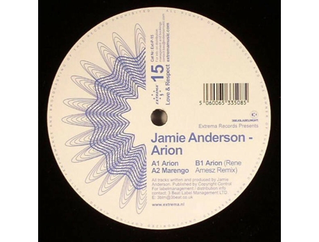 Vinil Arion, Jamie Anderson Extrema