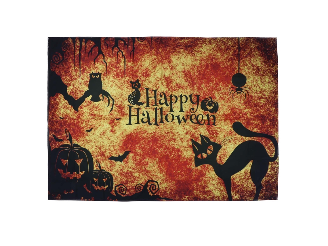 Pano de Fundo Assustador Halloween Lua Noturna Decorativo Fotografia Estúdio 200x150cm | S/MARCA