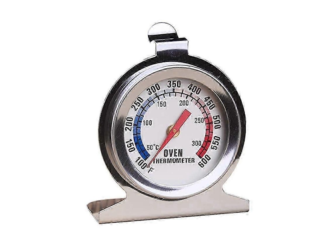 Termômetro de Forno, Alimentos 300/600, Aço Inoxidável para Forno a Lenha, Pão, Pastelaria. GOKOCO