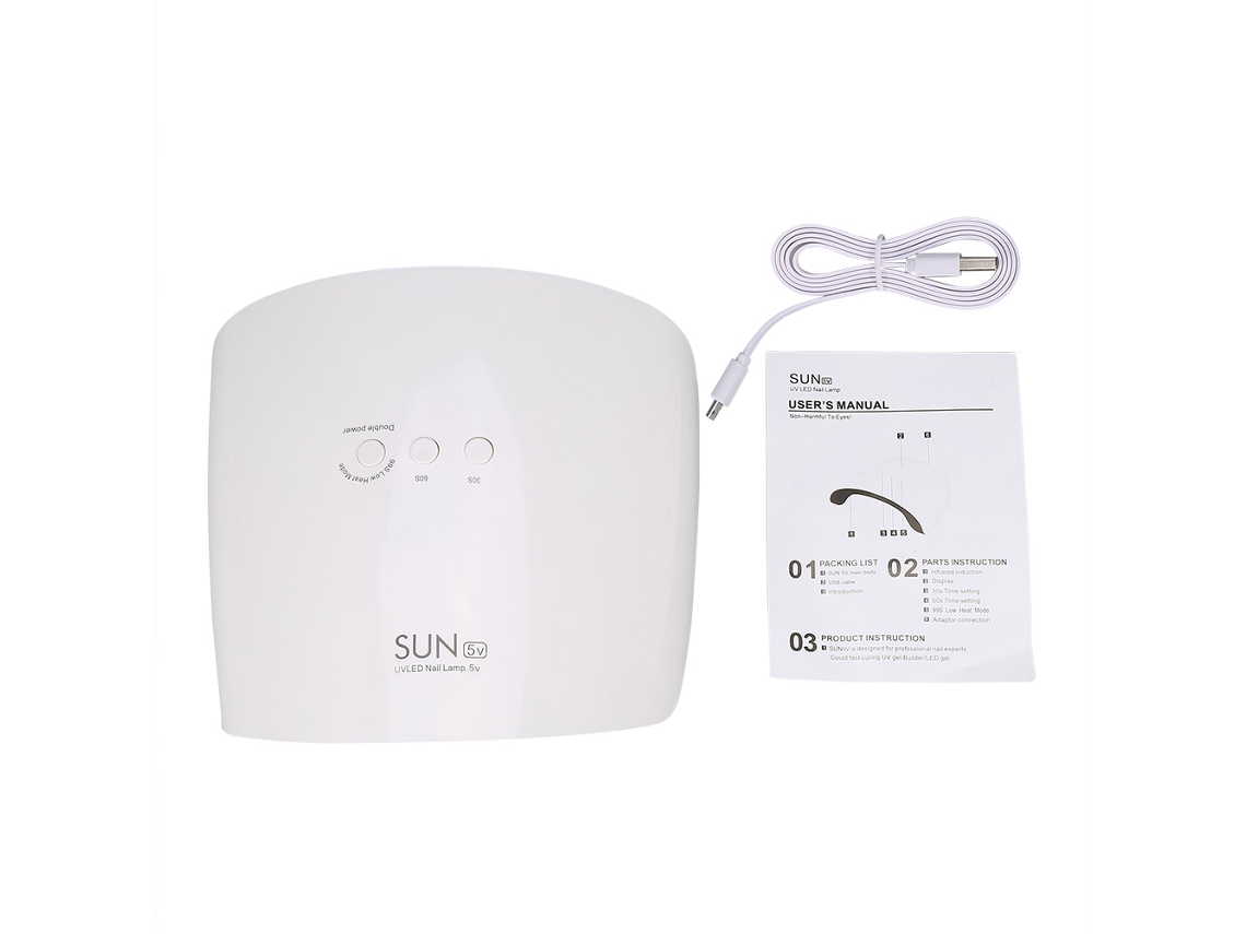 Lâmpada Uvled Para Unhas Secador Inteligente Com Sensor E Carga Usb Ferramenta De Arte De Unhas Para Esmaltes Gel
