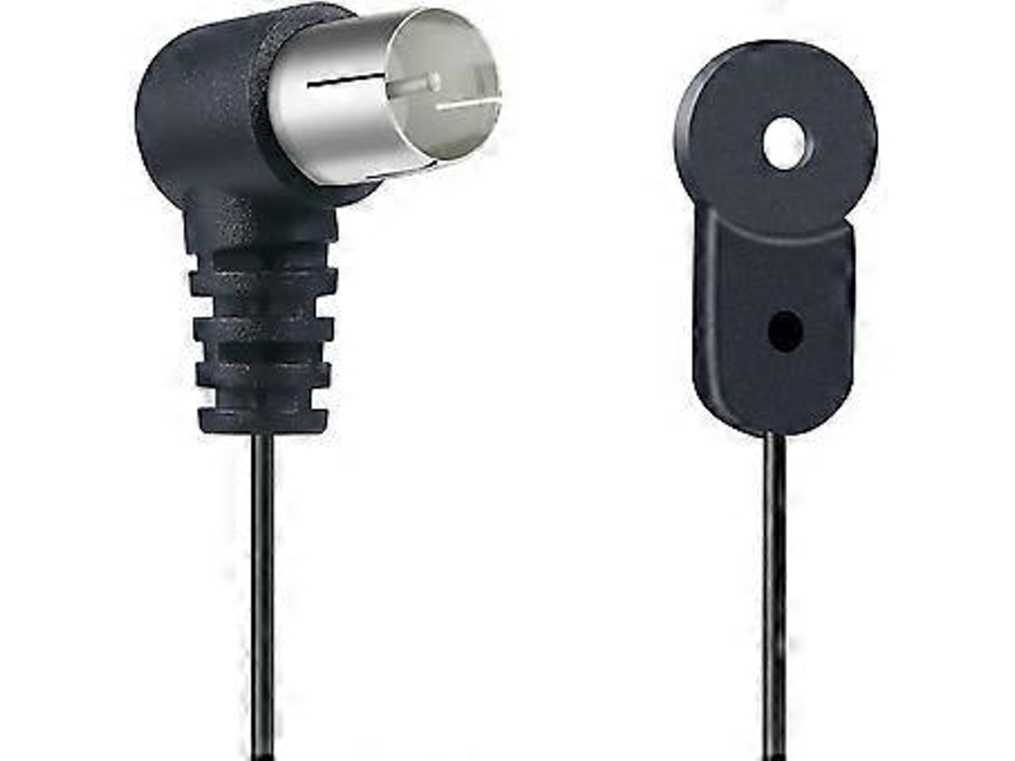 Antena FM para receptores internos, antena de rádio FM de 75 ohms, antena coaxial tipo F não balanceada, por exemplo, Home Table Slowmoose