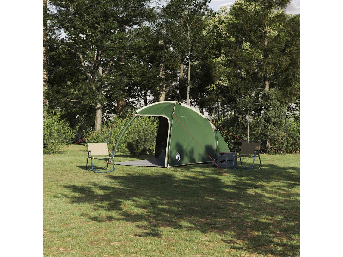 Vidaxl Barraca Cabana 2 Pessoa Verde Tafetá