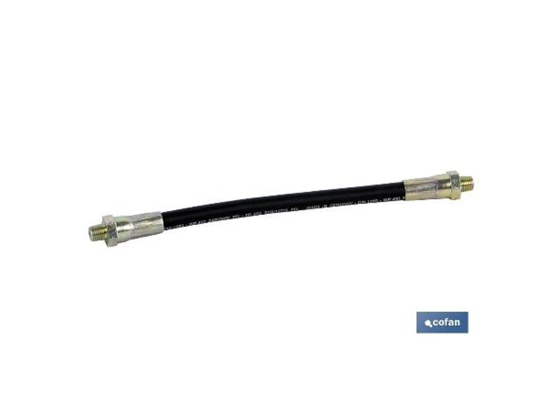 Latiguillo flexible de engrase 225 mm