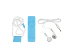 Reprodutor Mp3 LAXISCREED Bateria Interna 64gb Azul