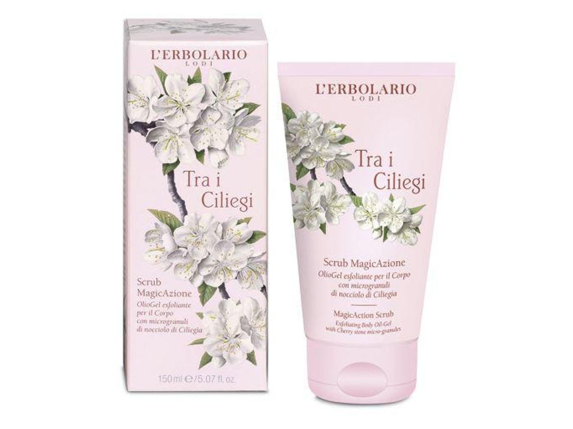 L Erbolario Cerezas Scrub Mágica Acción 150 ml
