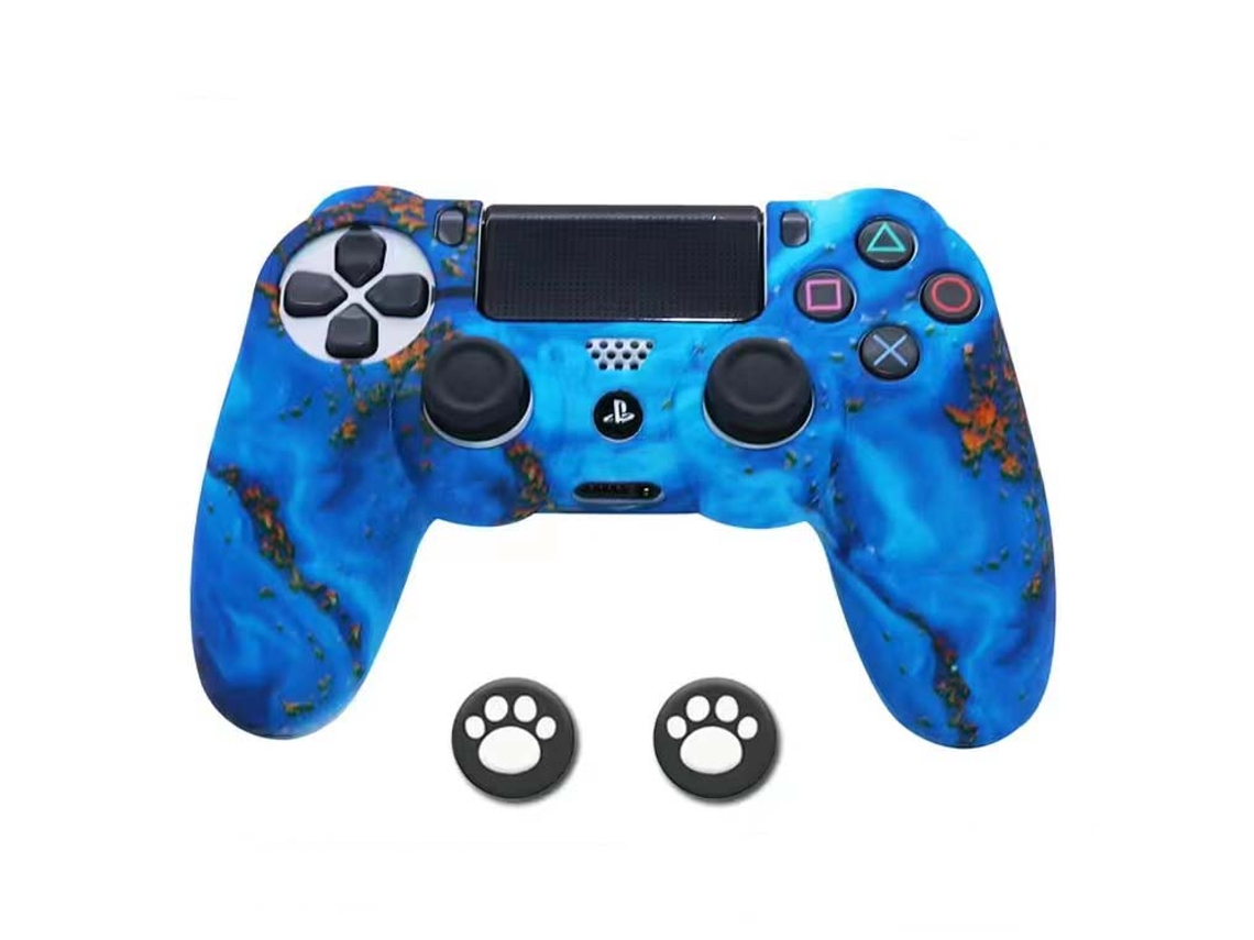 Capa para comando PS4 MOROROR Azul
