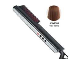 2026 pincel Alisador Iónico para Cabelo e Barba Eletrônico, Escova Alisadora para Homens e Mulheres