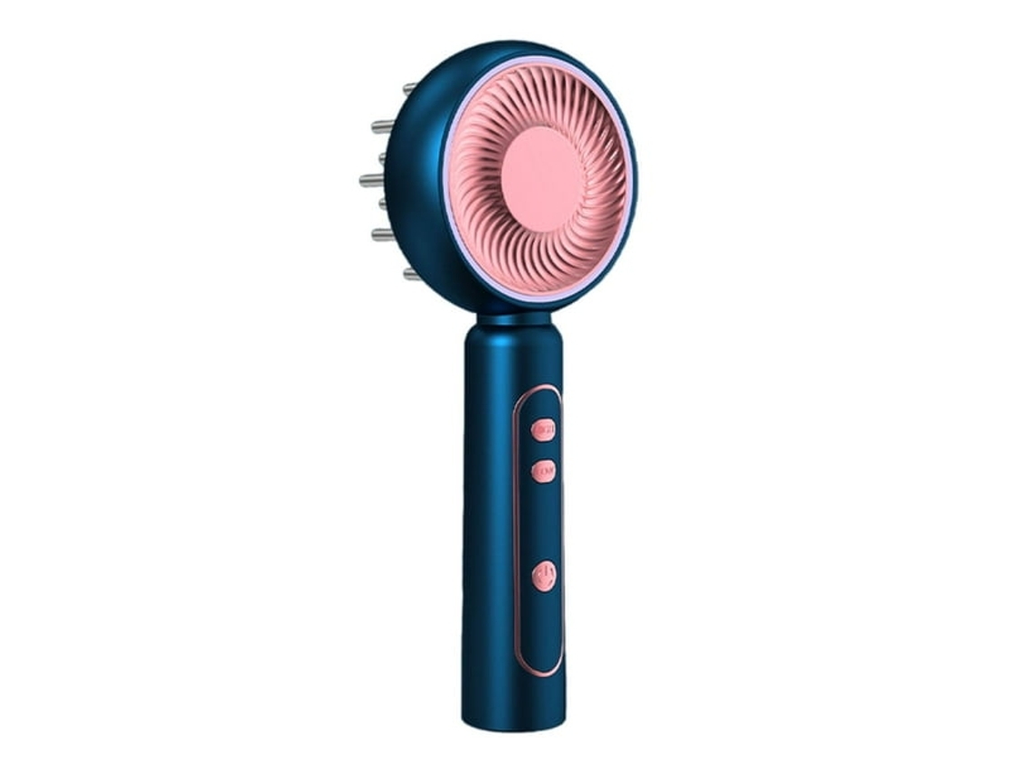 Massageador Elétrico De Couro Cabeludo Com Aplicador De Óleo E Luz Vermelha*