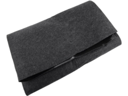 Tapete Antiderrapante Cinza Escuro para Geladeira, 1m x, Ideal para Utensílios de Cozinha
