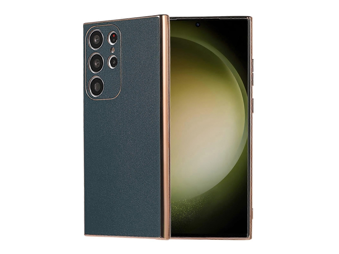 Capa Para Celular Samsung Galaxy S23 Ultra 5g Em Couro Com Revestimento Nano Da Série Xiaoya