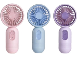 Mini Ventiladores Portáteis, Pacote Com 3 Unidades, Ventilador De Mão Fofo Com 3 Velocidades Para Meninas, Crianças, Mulheres E Homens