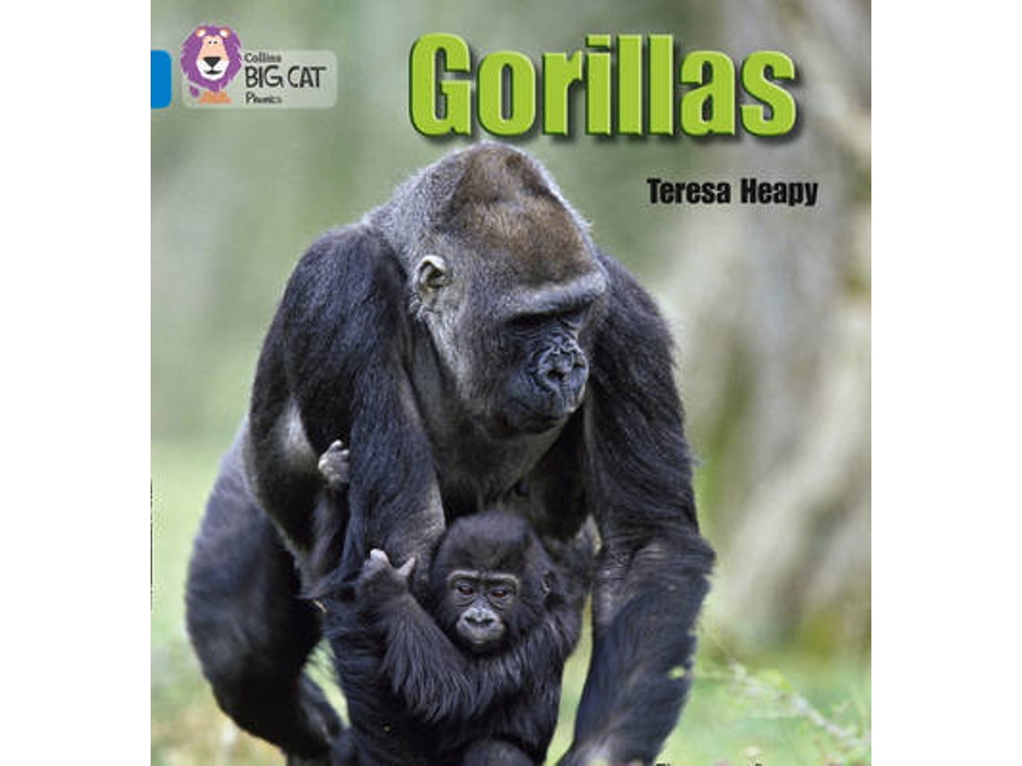 Livro Gorillas de Teresa Heapy (Inglês)