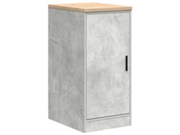 Armário de Arrumação de Garagem Betão Cinzento 40x51x85 cm MAISON EXCLUSIVE