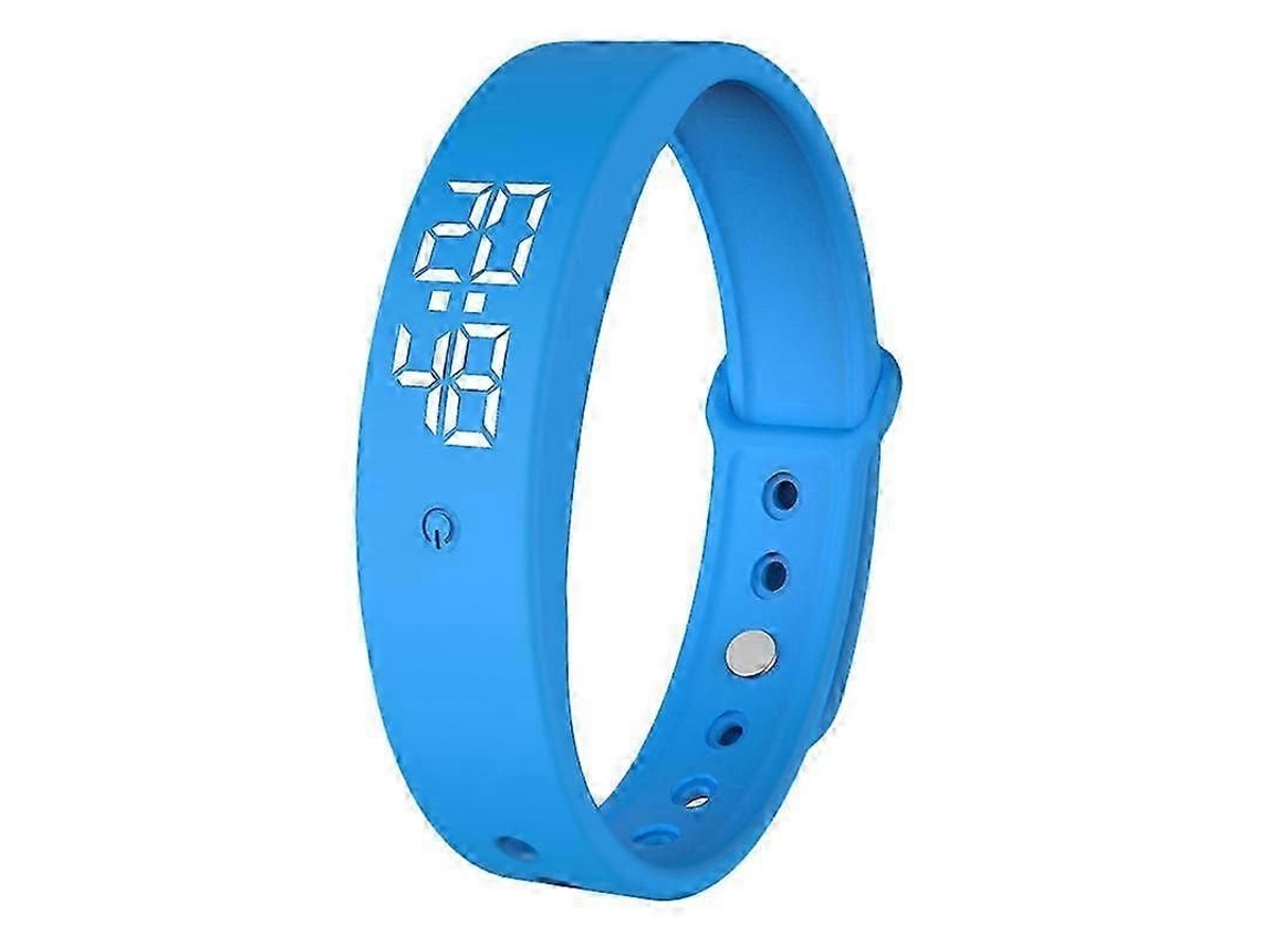 Pulseira Inteligente Com Termômetro E Alarme Vibratório Para Monitoramento Da Temperatura Corporal 26-27 V9