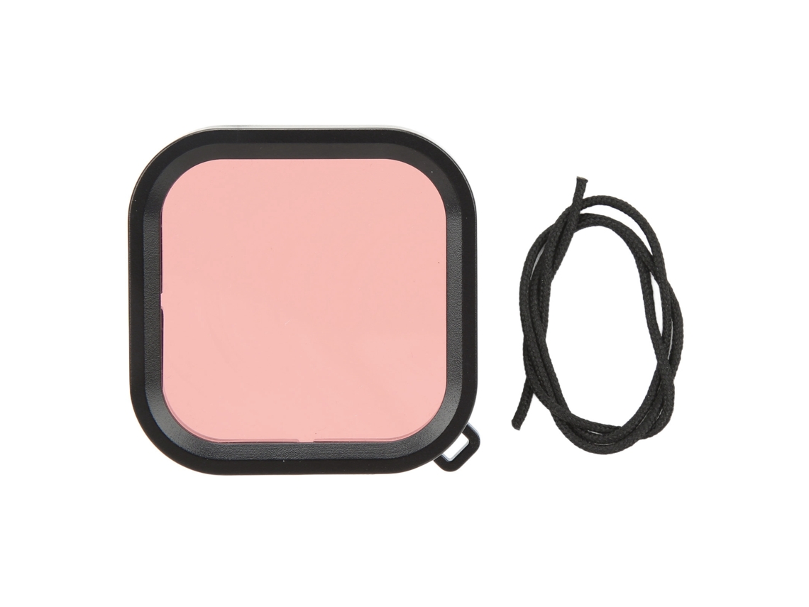 Filtros De Mergulho Para Hero 10 11 Black Capa Impermeável Correção De Cor Quadrada Para Fotografia Submarina Rosa