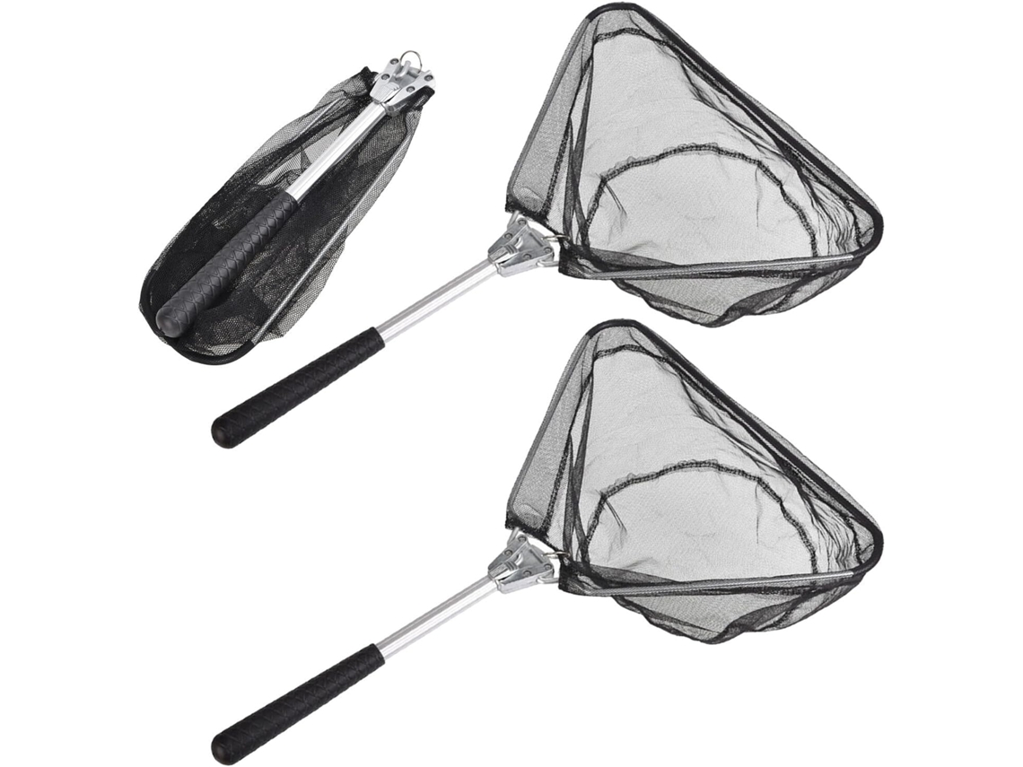 Rede SFUSHOS de Pesca Triangular Dobrável, 3 Unidades