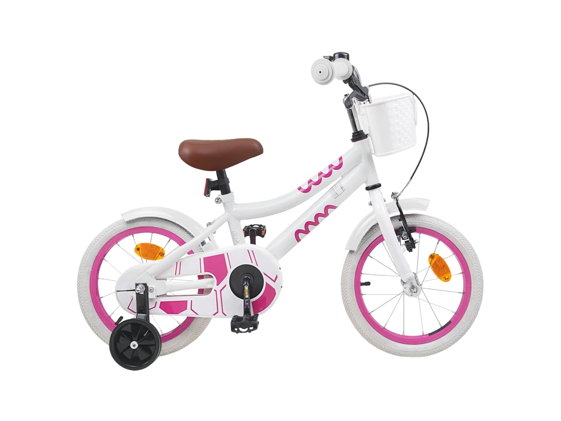 Vidaxl Bicicleta Infantil 16 Polegadas Para Crianças De 4 A 6 Anos