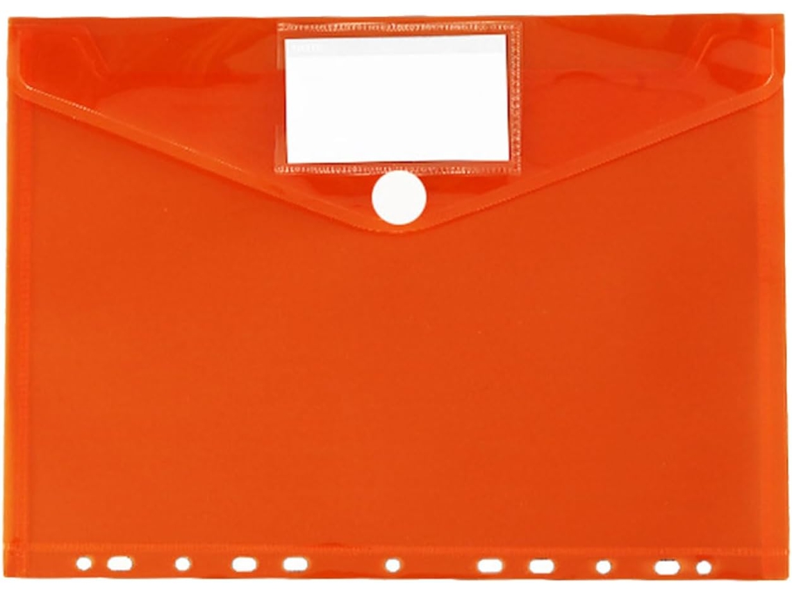 Pasta Para 4 Arquivos, Bolsa Para Documentos, Pasta Transparente, Organizador De Borda Com 11 Furos, Pasta Para