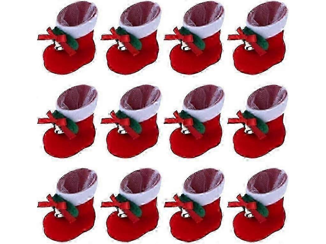 Botas De Natal Para Pendurar 12 Peças