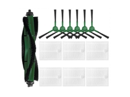 Conjunto De 13 Peças Para Aspirador Robô Combo Essential / Essential Y0112: Escova Lateral Principal Lavável E Filtro._ptg