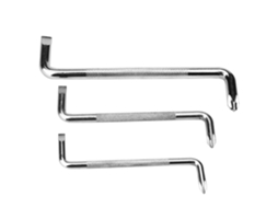 Conjunto de Chaves Fendas em Z Duplas em Ângulo Reto (3pcs)
