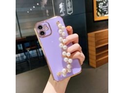 Capa LAXISCREED Iphone 11 Roxo Lilás 6d Pérola