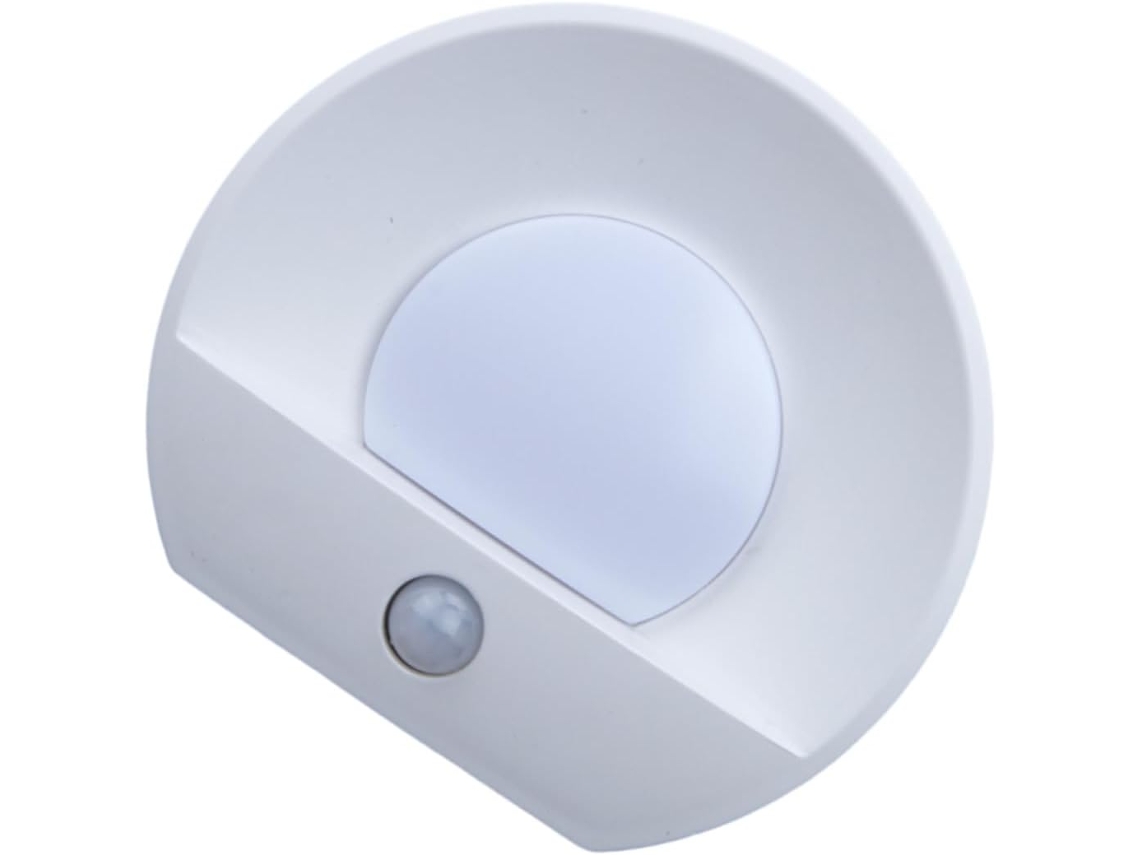 Luz noturna LED para guarda-roupa 0,8 W com carregamento USB por indução fácil