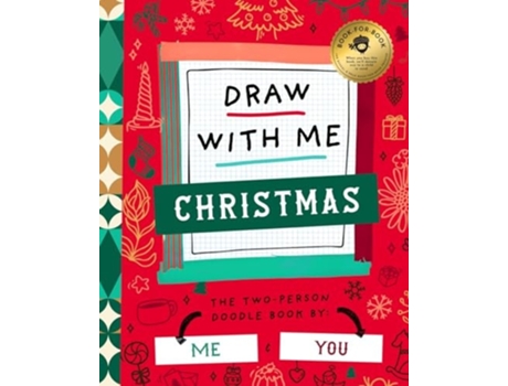 Livro Draw with Me Christmas de Bushel & Peck Books (Inglês)