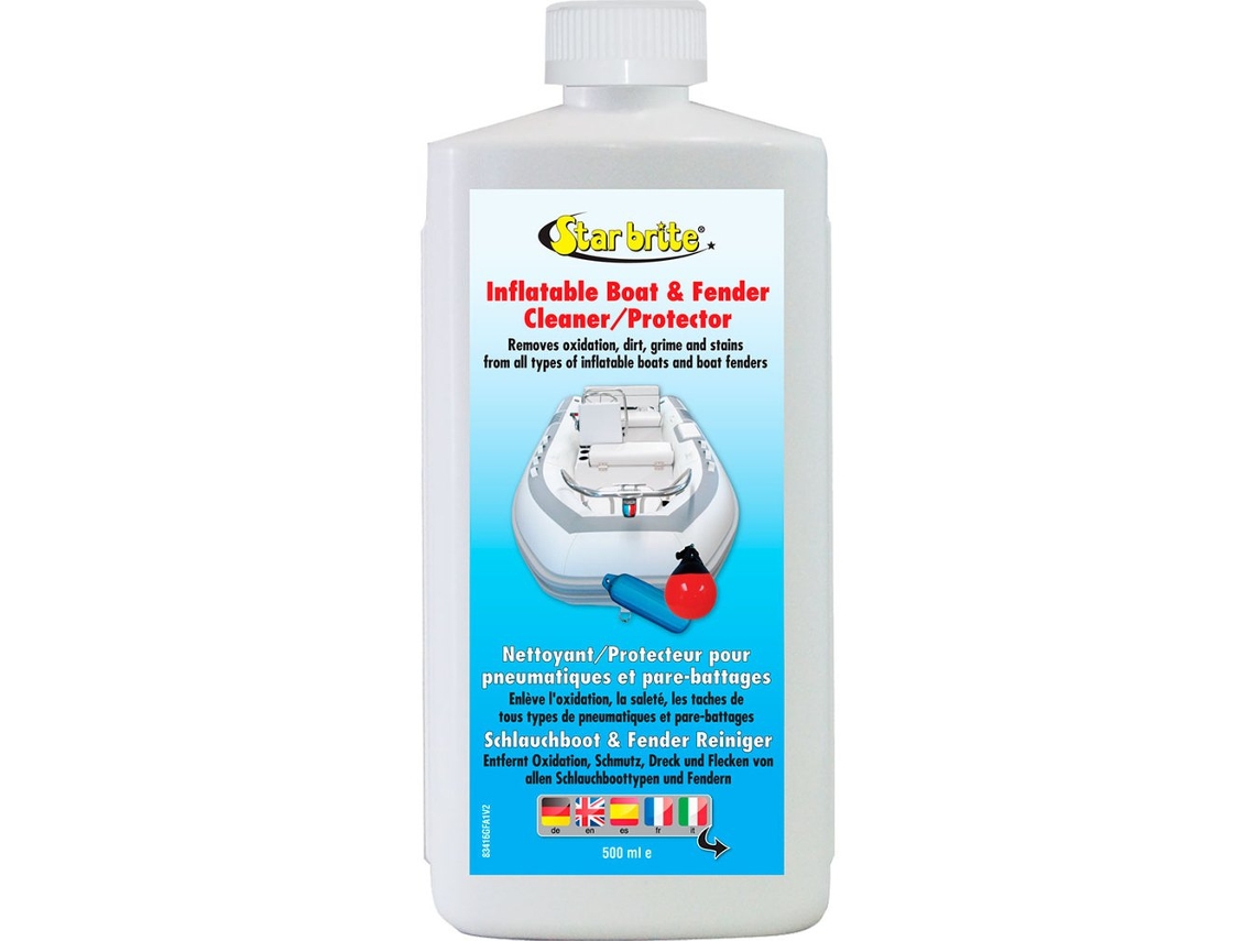 Limpador de Barco Inflável Star Brite 500Ml Transparenteplastimo