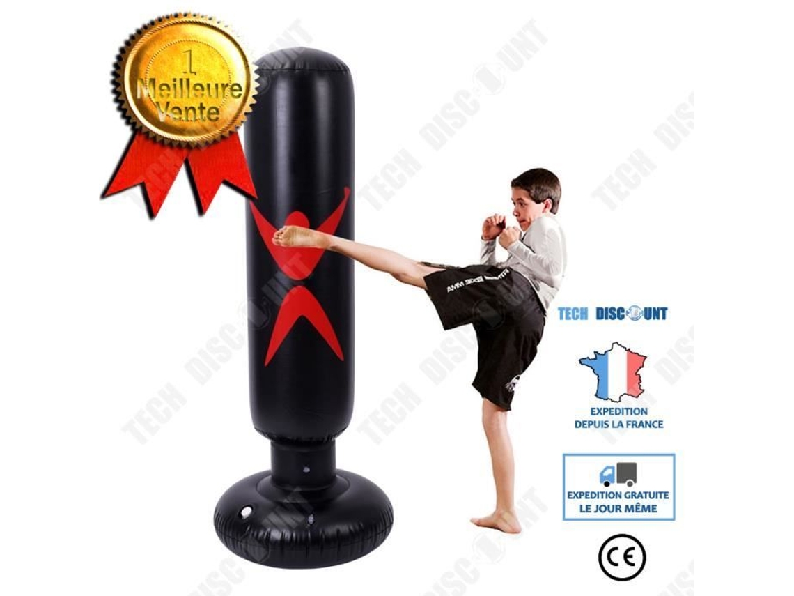TD® XUY Banco de peso PVC Fitness Sandbag Saco de pancadas inflável para adultos Crianças seguro e não tóxico
